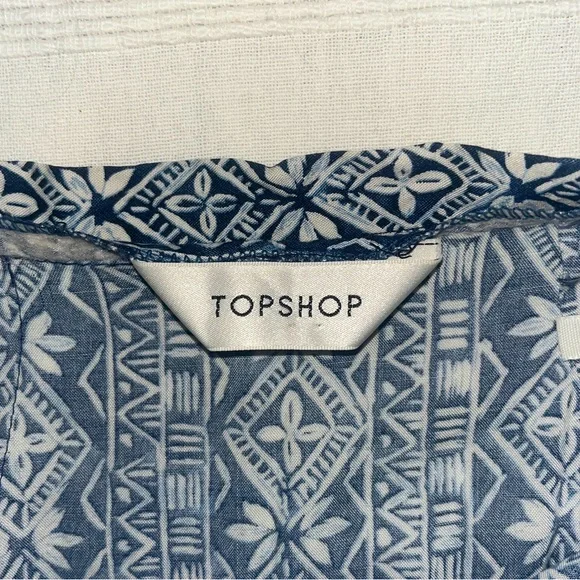 Topshop - Vintage printed skirt - size 4-6 - Picture 5 of 5